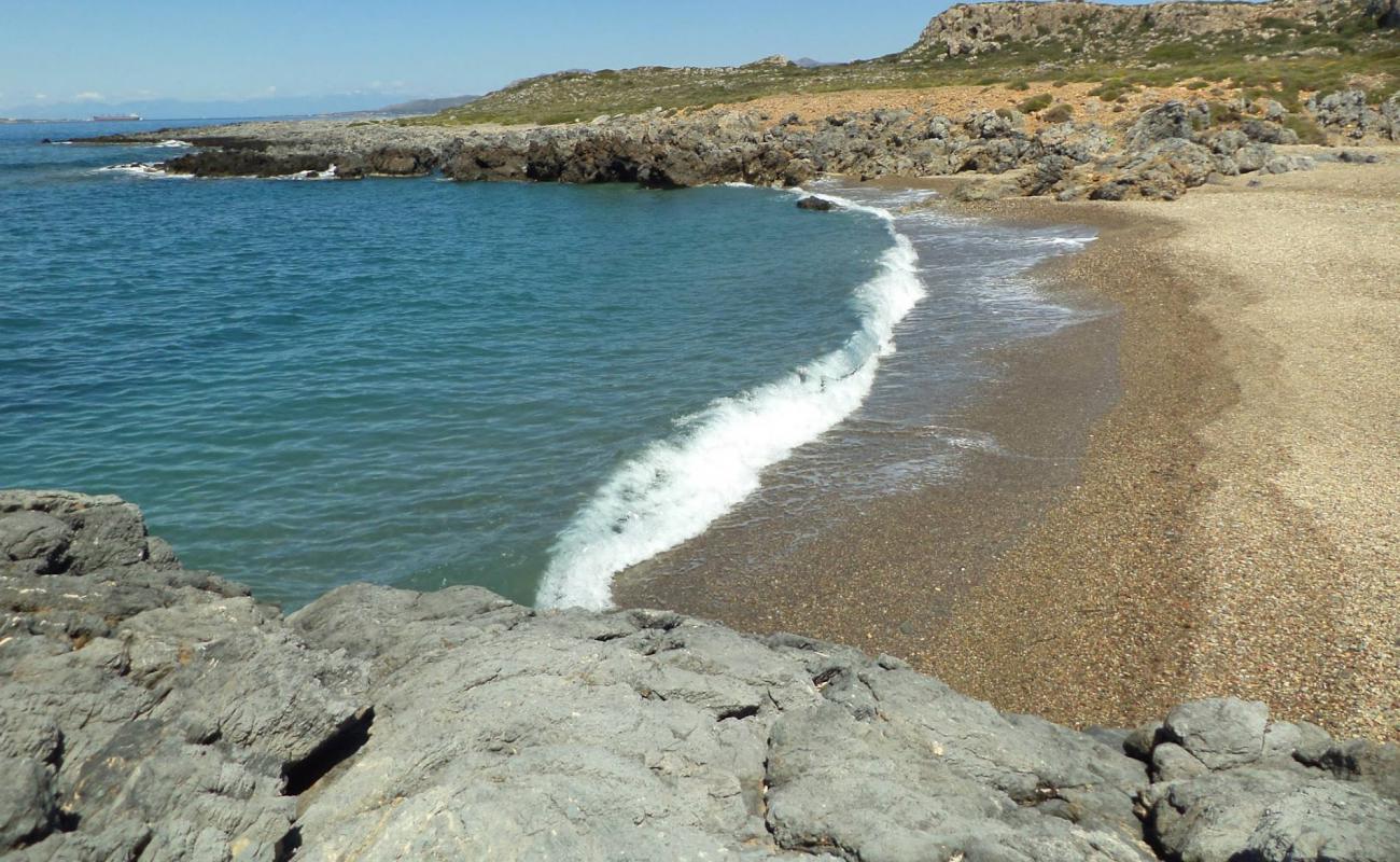 Photo of Saint Nicholas beach with gray pebble surface