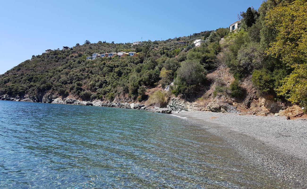 Photo of Kissakas Beach with light sand &  pebble surface