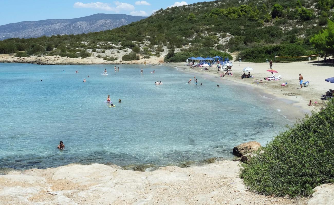 Photo of Paralia Lepitsa with bright sand surface