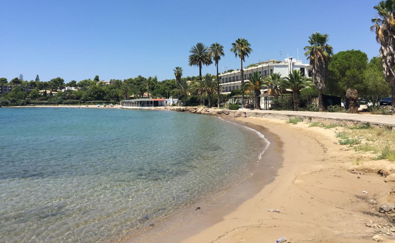 Photo of Paralia Kosta II with light sand &  pebble surface