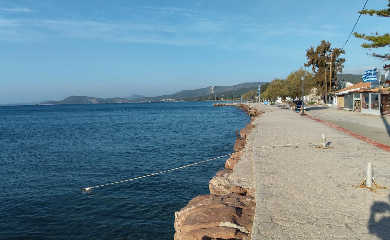 Photo of Pigadia beach with concrete cover surface