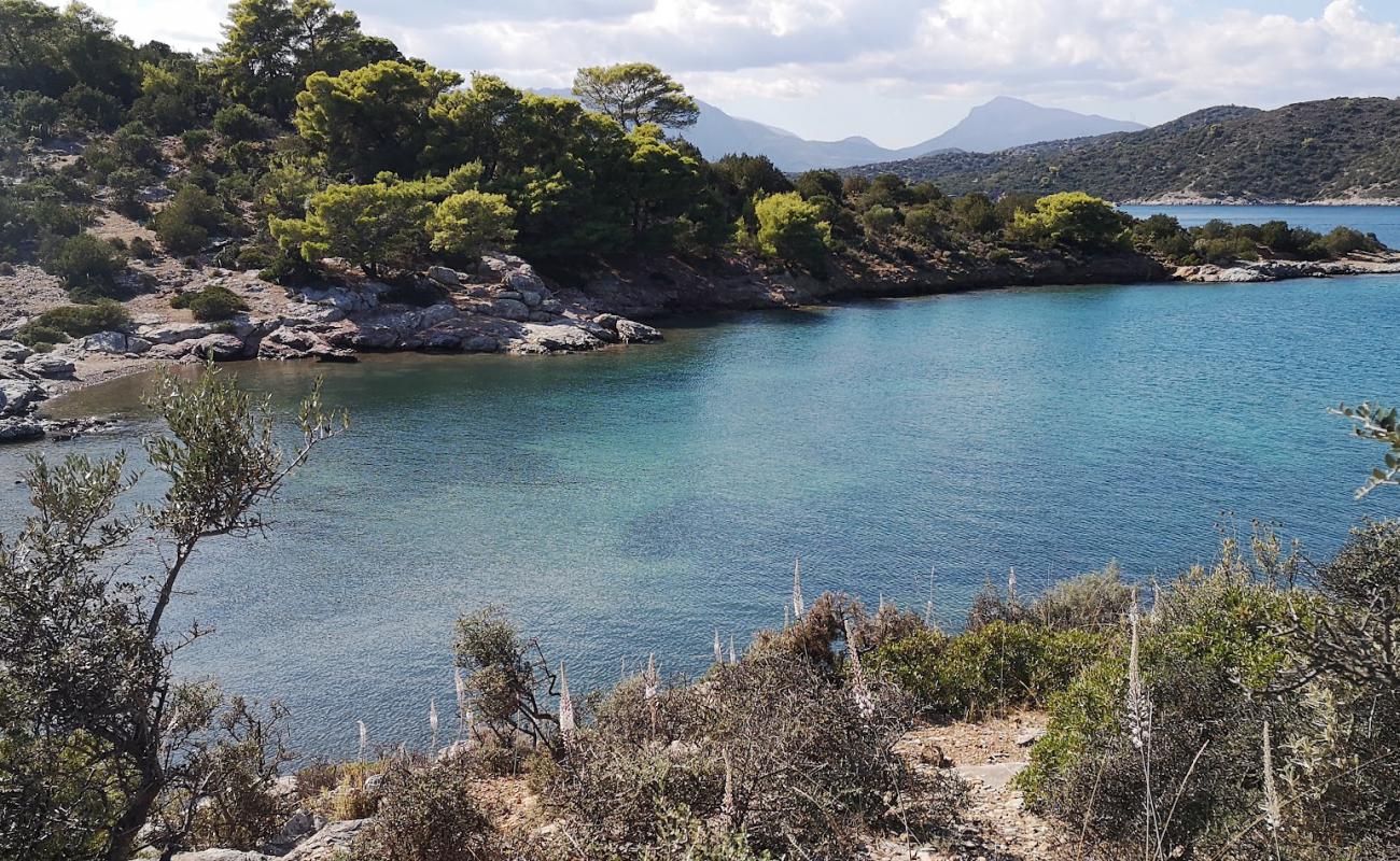 Photo of Gerolimani Poros with light sand &  pebble surface