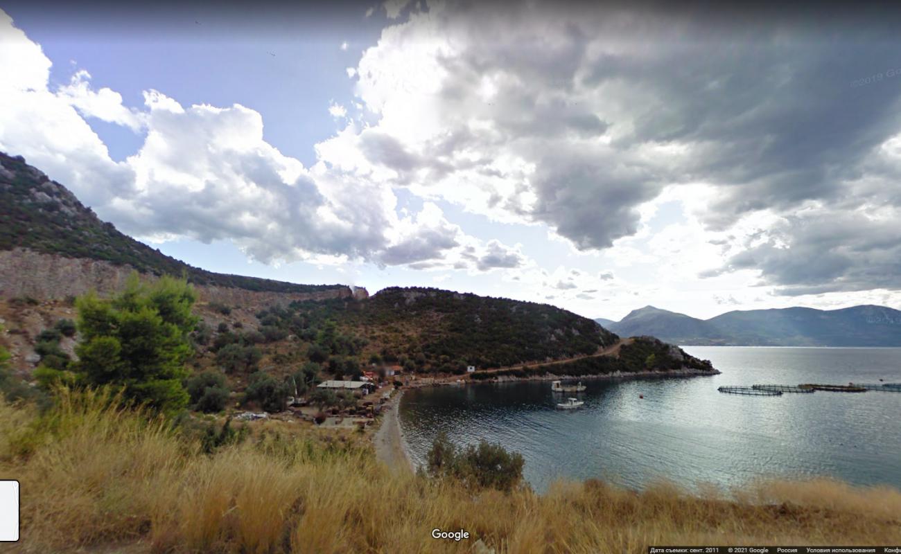 Photo of Methena beach with turquoise pure water surface