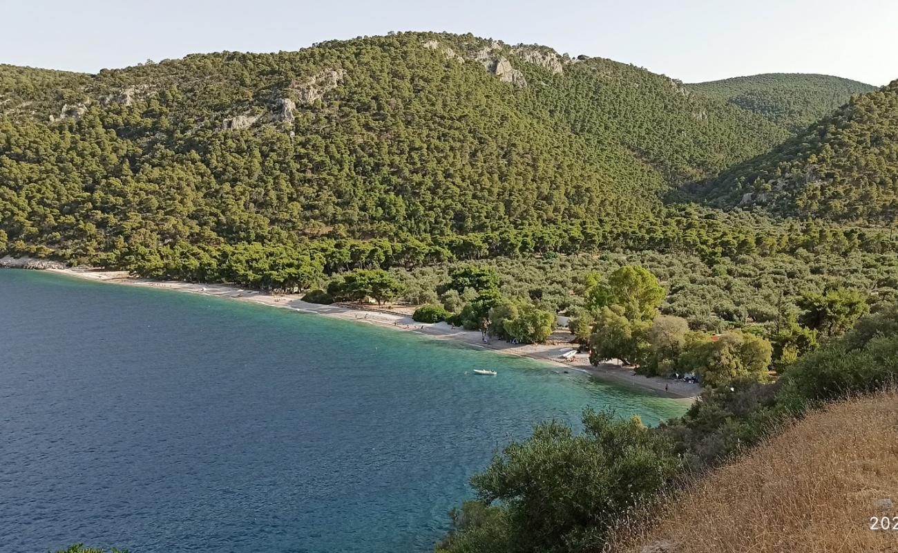 Photo of Paralia Sofikou with light pebble surface