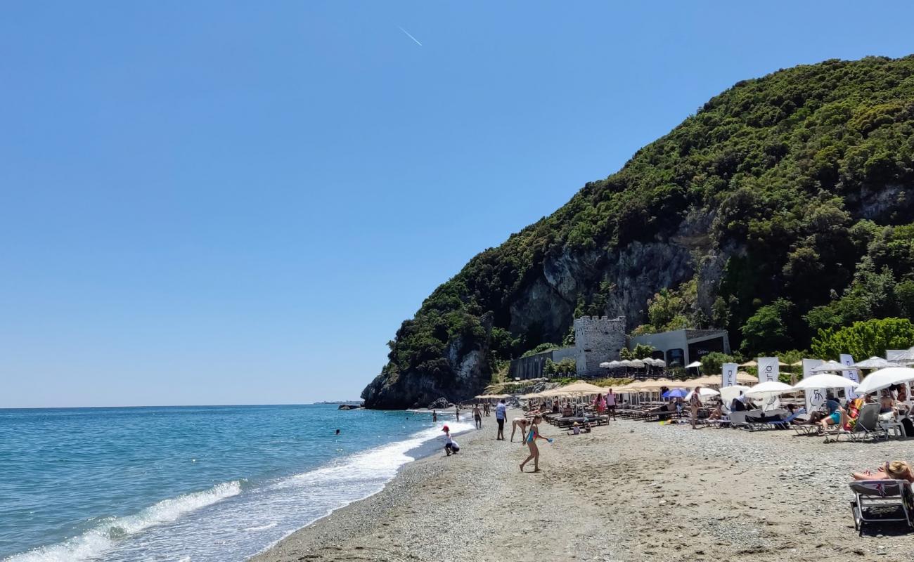 Photo of Panteleimon beach with gray sand &  pebble surface