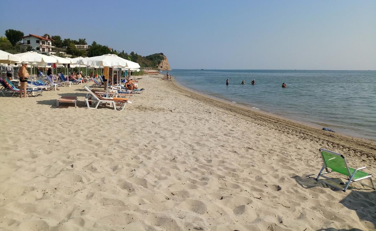 Photo of Archea Pydna beach with bright sand surface