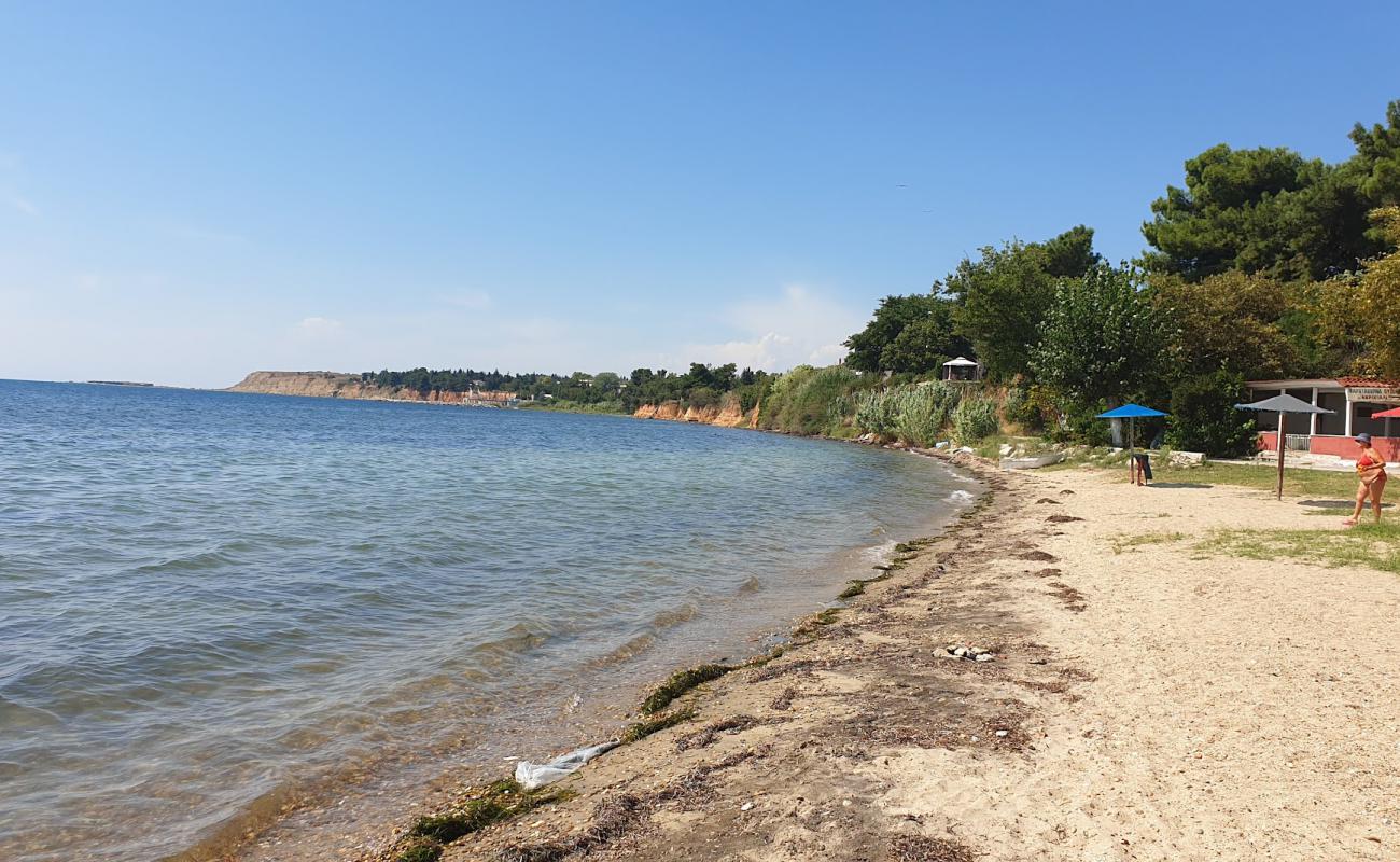 Photo of Toulumba beach with light sand &  pebble surface