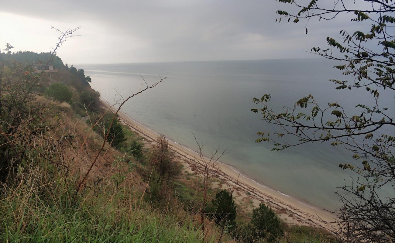 Photo of Kyma beach II with light sand &  pebble surface