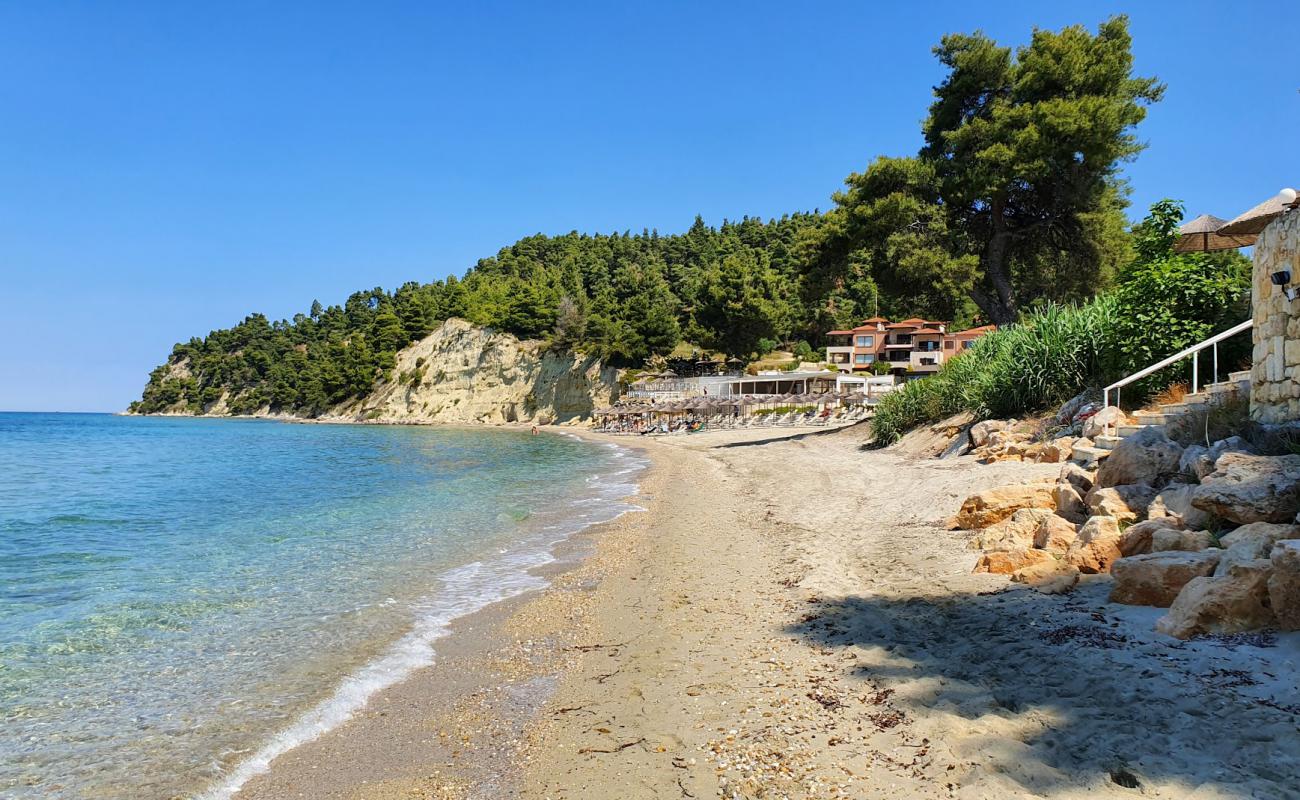 Photo of Elani beach with bright sand surface