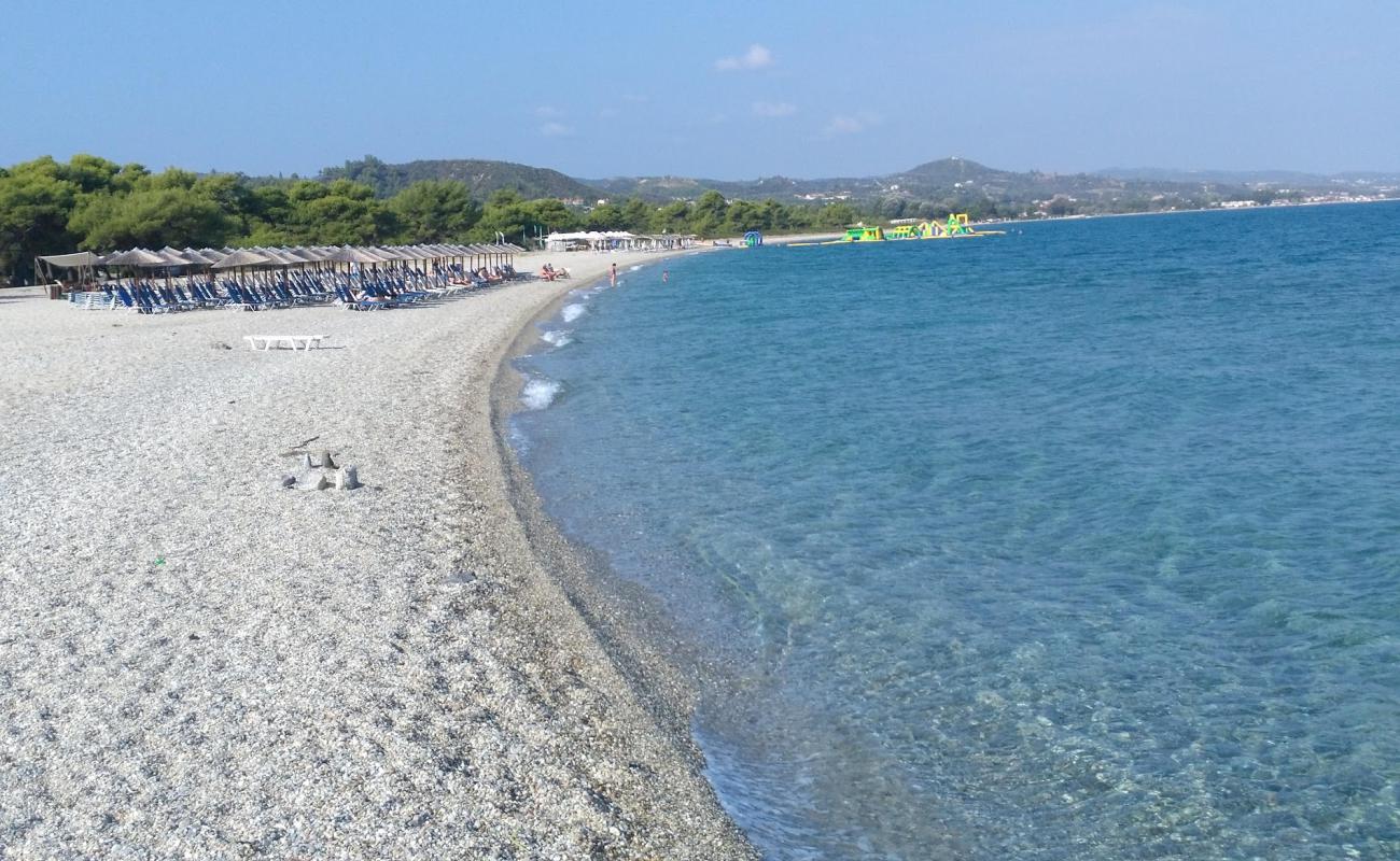 Photo of Glarokavos beach II with bright sand surface