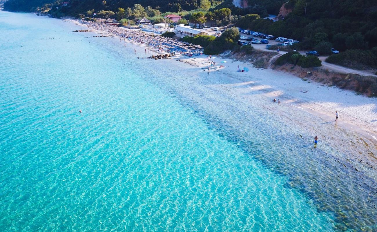 Photo of Athytos beach with bright sand surface