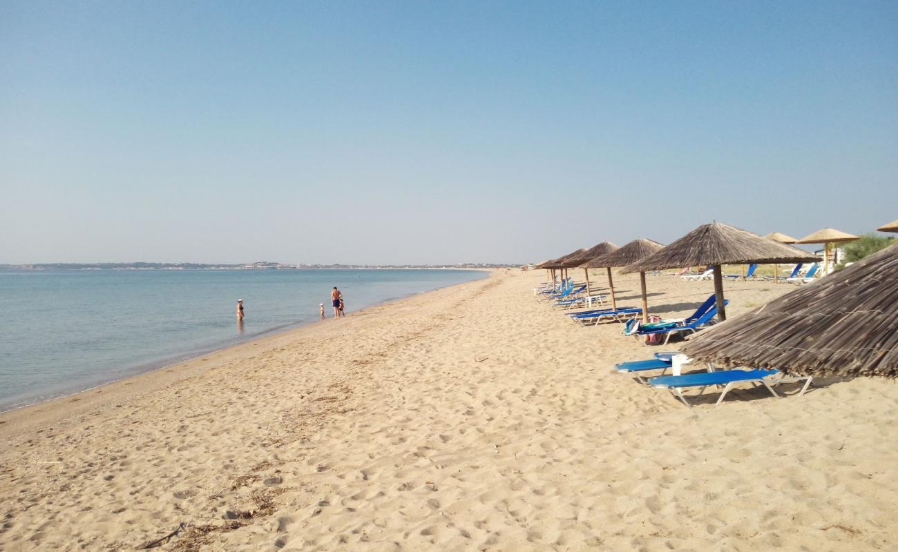 Photo of Agios Mamas with bright sand surface