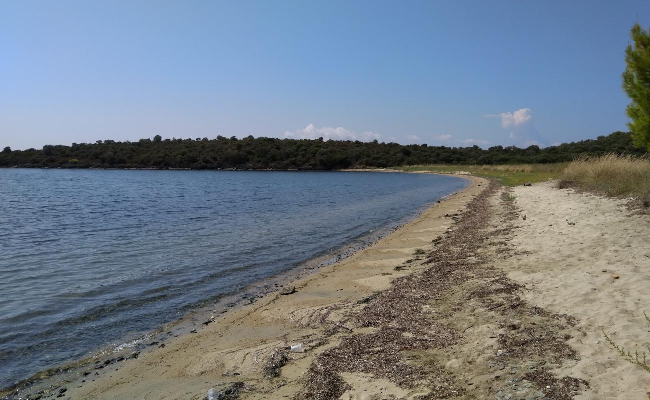 Photo of Azapiko beach IV with black sand & pebble surface