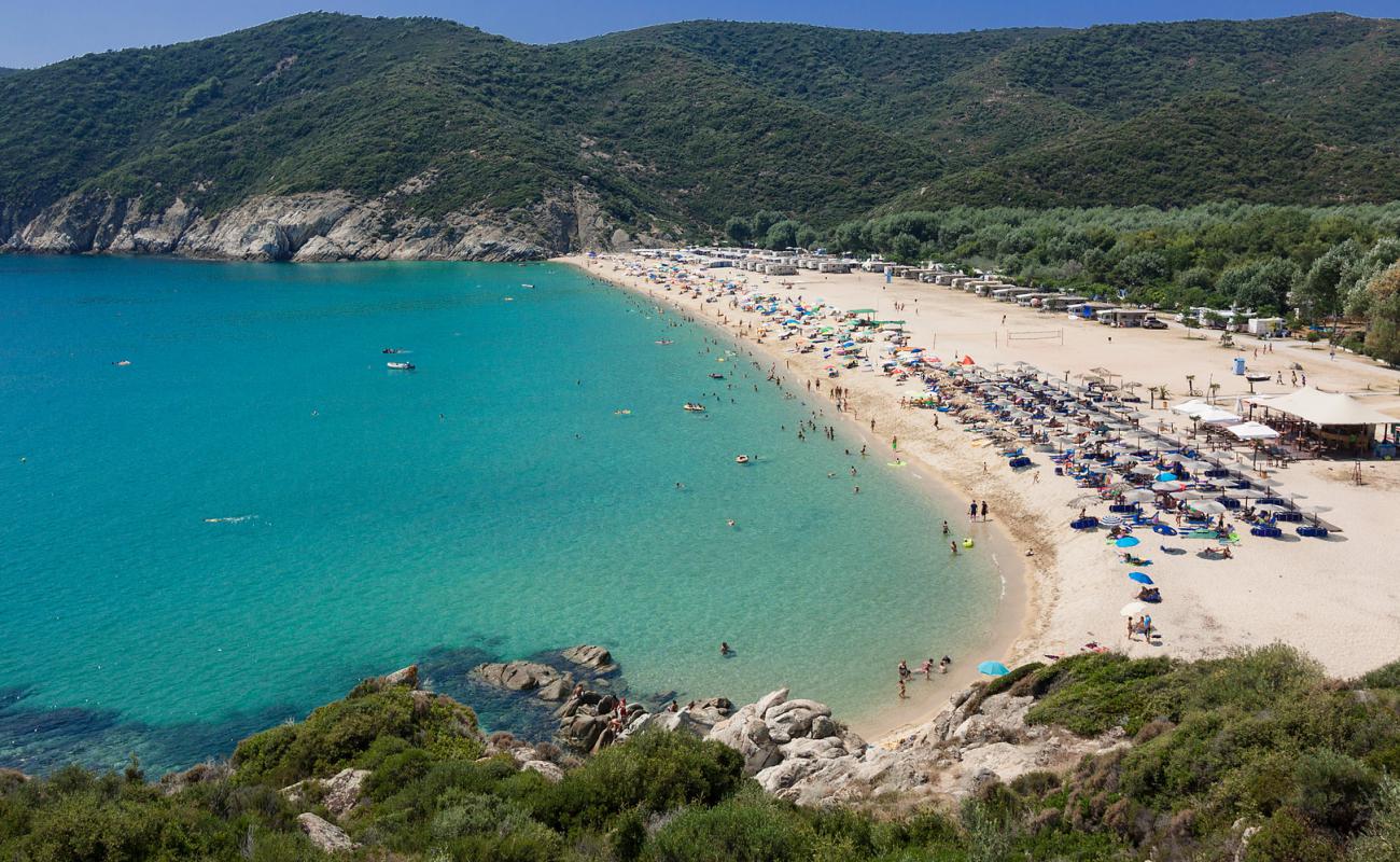 Photo of Thalatta beach with bright fine sand surface