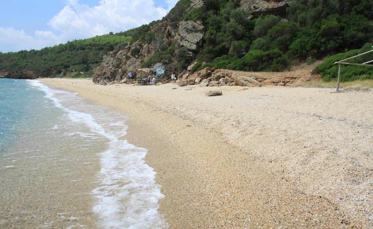 Photo of Coast Gerontokores with bright sand surface