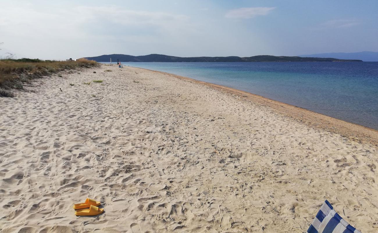 Photo of Xiropotamos beach with bright sand surface