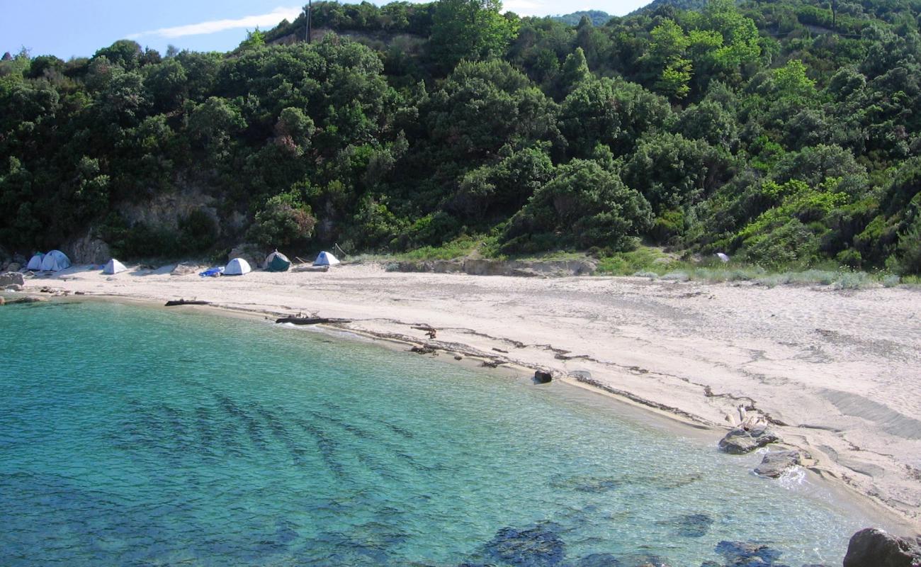 Photo of Kephalas with bright sand surface