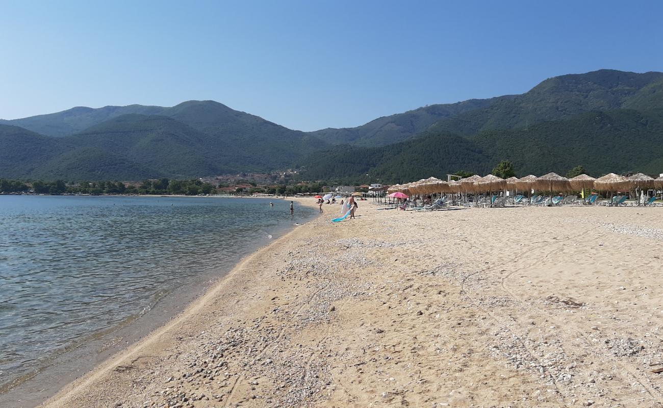 Photo of Stavros Beach with bright sand surface