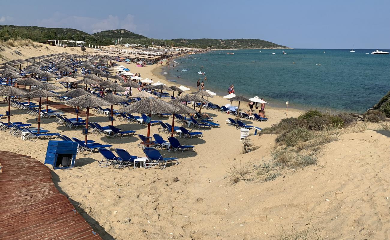 Photo of Ammolofoi beach with bright sand surface