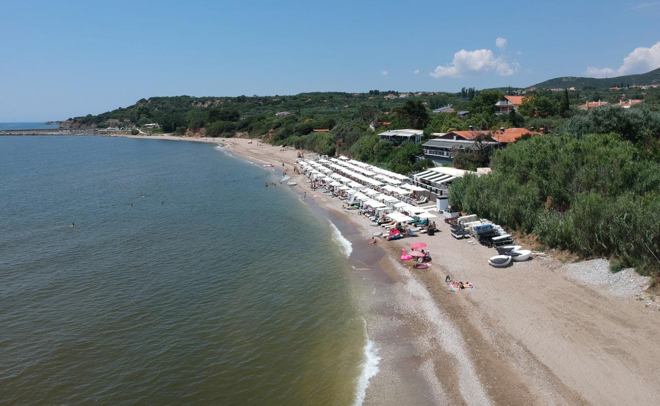 Photo of Saint Georgii beach with light sand &  pebble surface