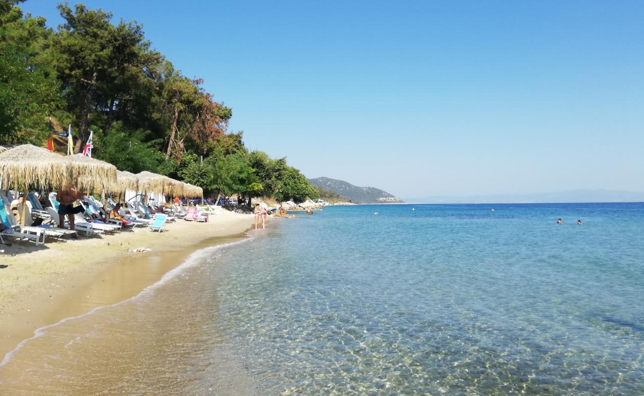 Photo of Tarsanas beach with white sand surface