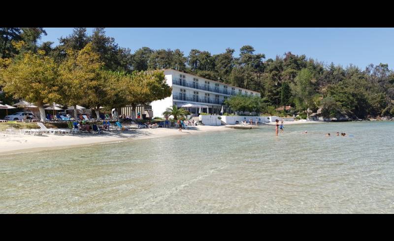 Photo of Paralia Glifadas with white sand surface