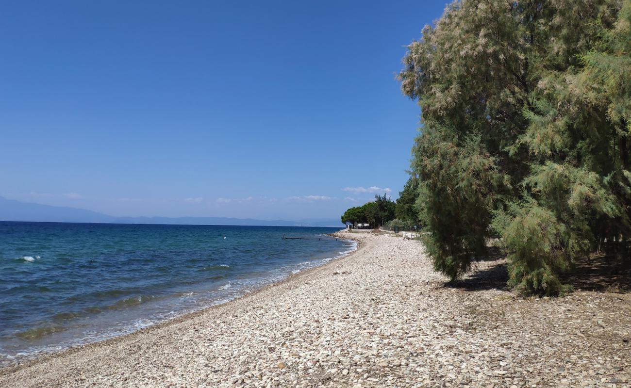 Photo of Romantic beach II with light pebble surface