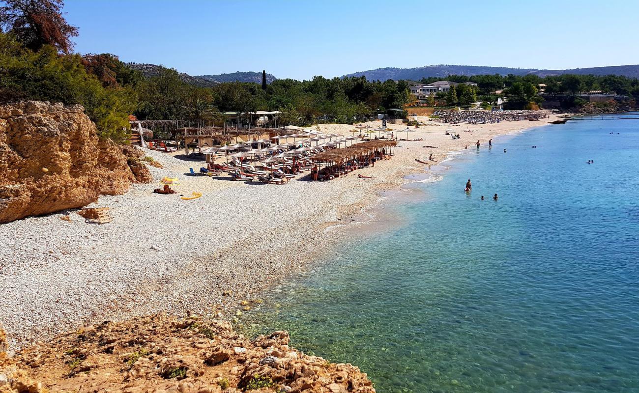 Photo of Camping beach with light fine pebble surface