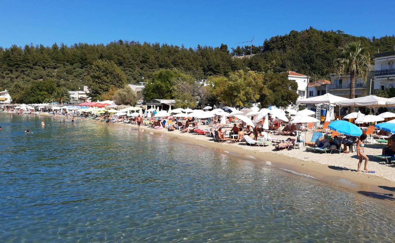 Photo of Ftapodi beach with bright sand surface