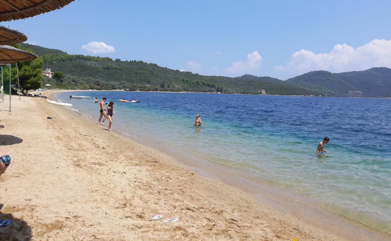 Photo of Porto Pefko with bright sand surface