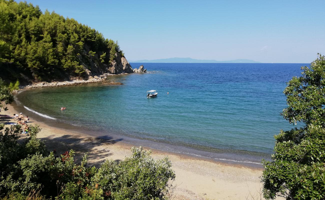 Photo of Cirmococcal beach with black sand & pebble surface