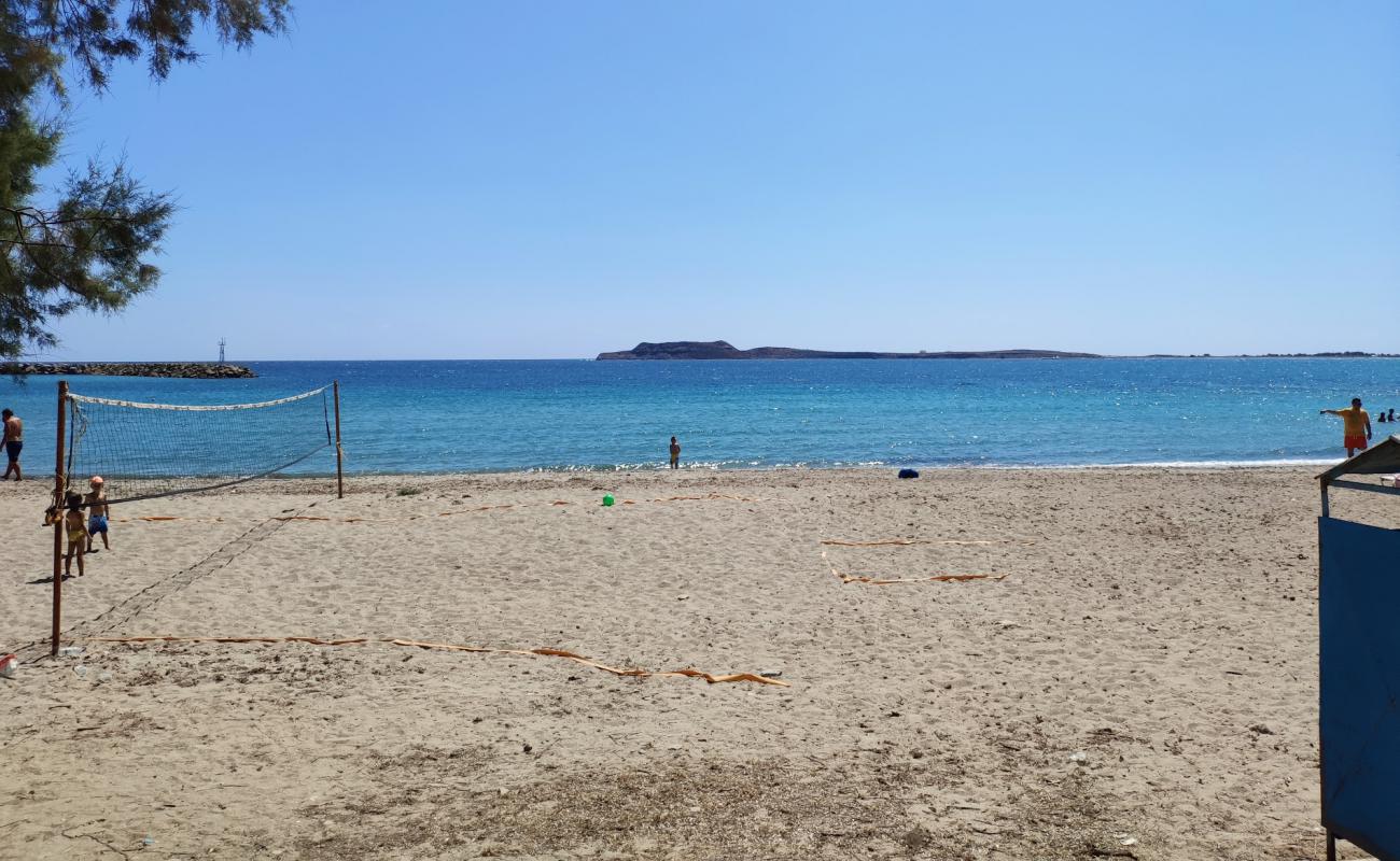 Photo of Plaka Beach with bright sand surface