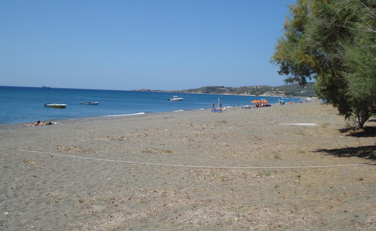 Photo of Vatera beach II with light sand &  pebble surface