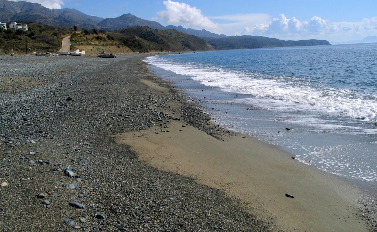 Photo of Dafnes III with light sand &  pebble surface