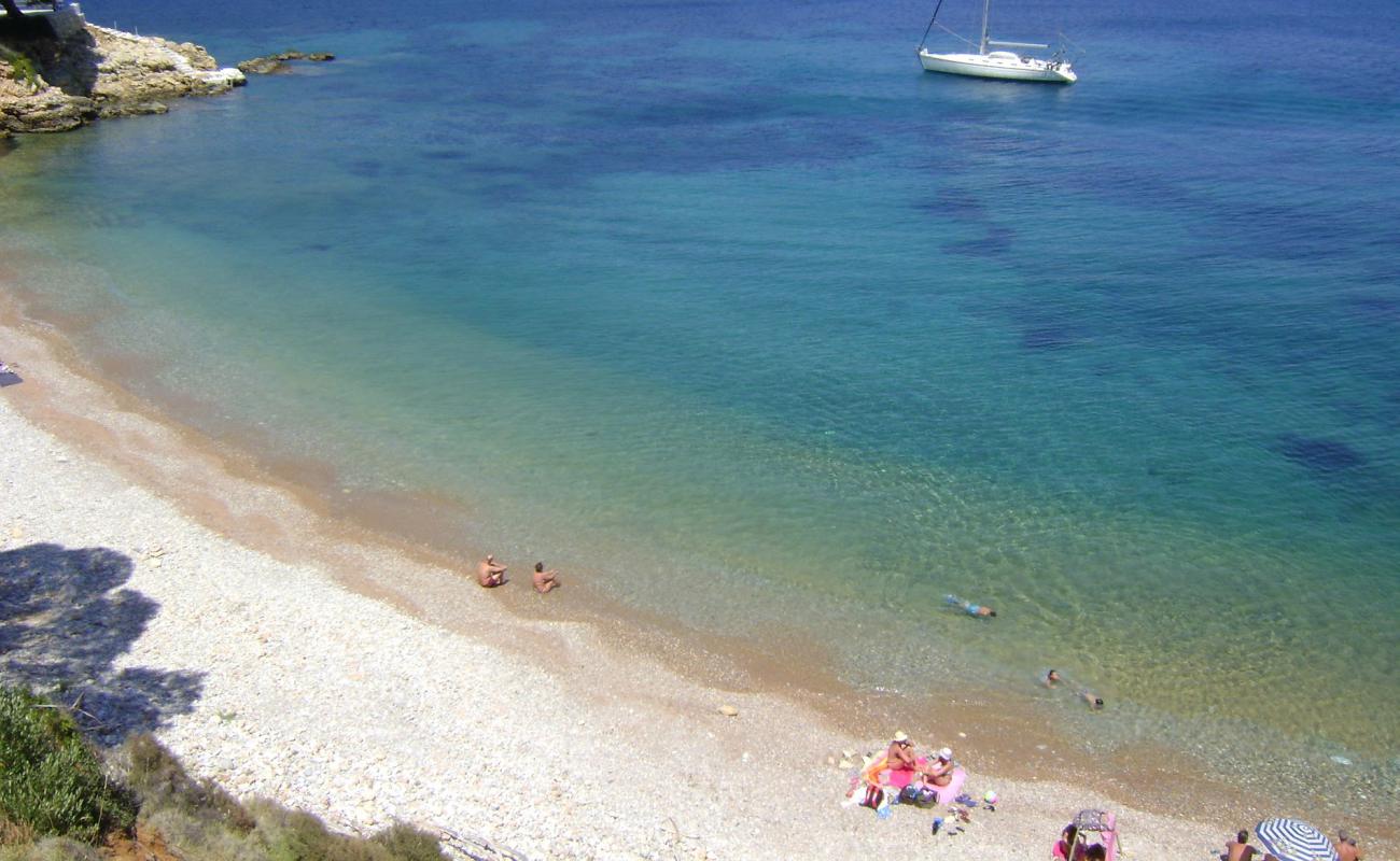 Photo of Kokkinokastro beach II with light pebble surface