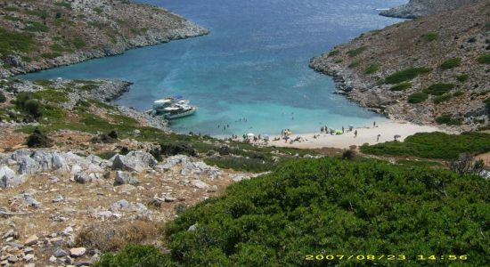 Glyfada Sarakino beach