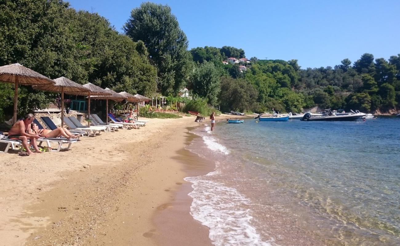 Photo of Sklithri beach with bright sand surface