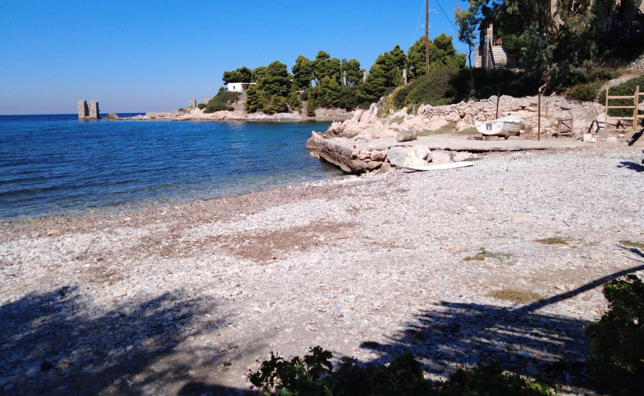 Photo of Atsitsa beach with light pebble surface