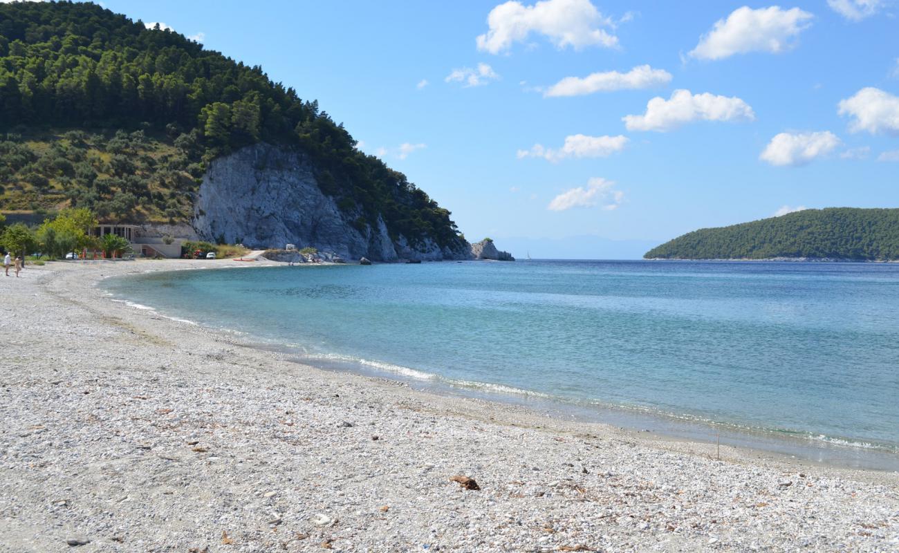 Photo of Neo Klima beach II with light sand &  pebble surface