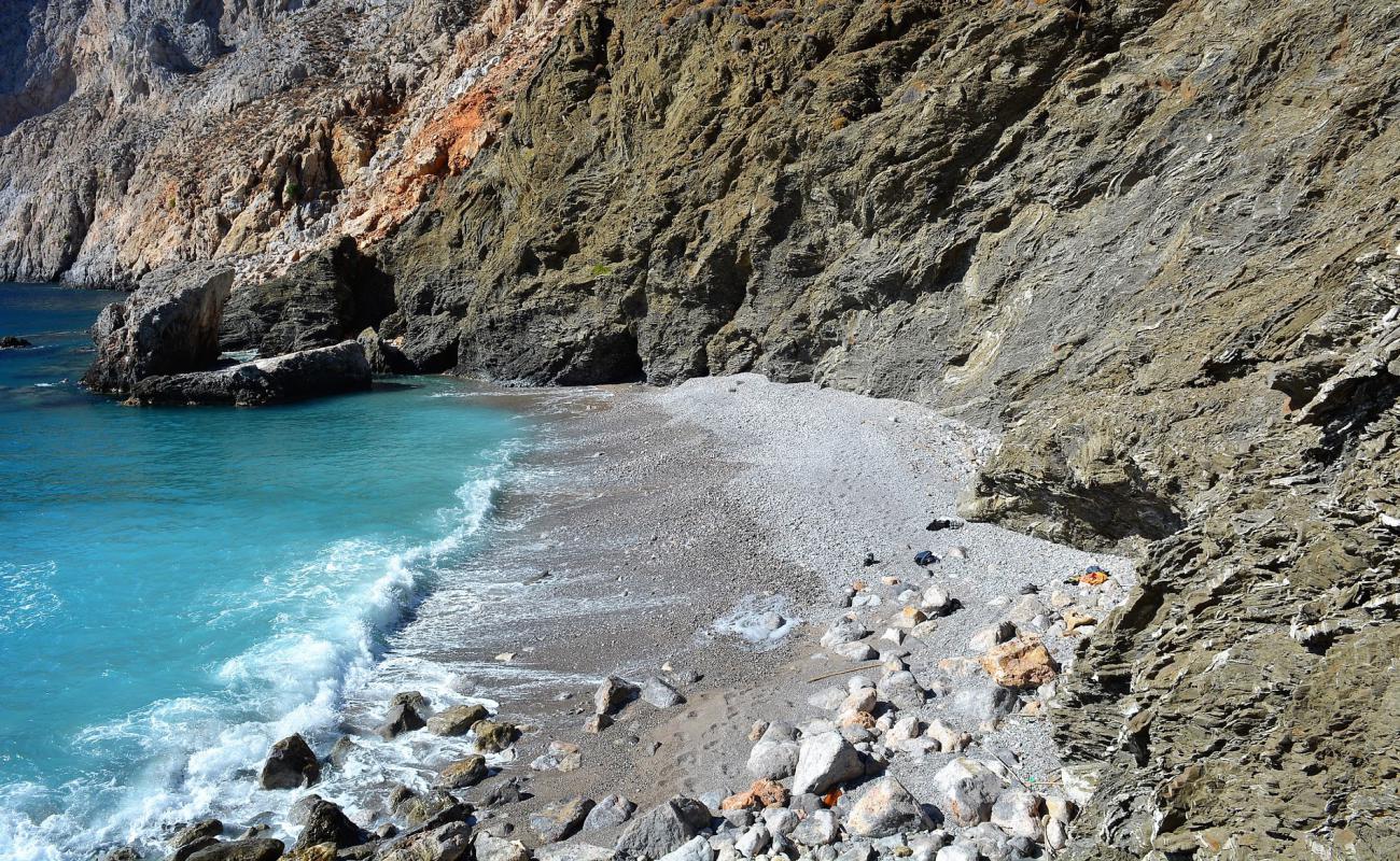 Photo of Agios Ioannis with light fine pebble surface