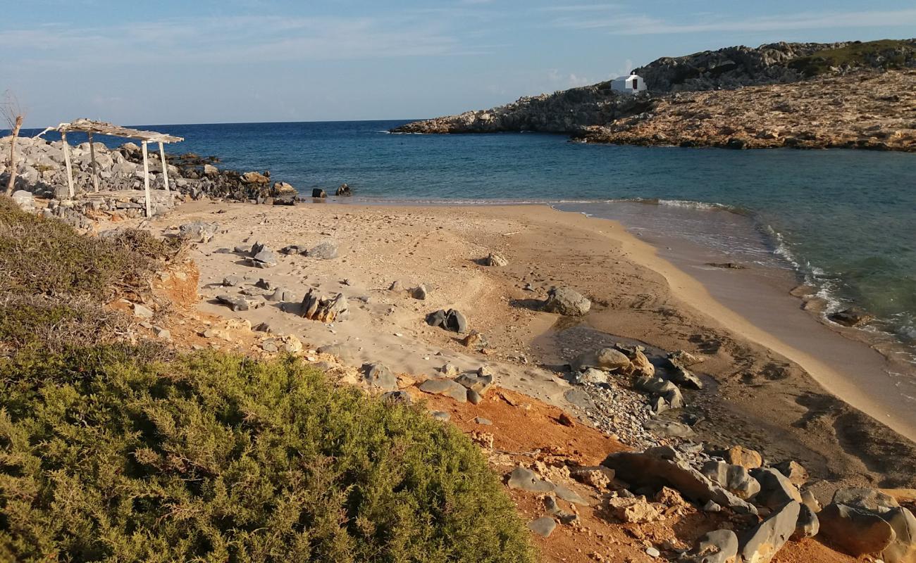 Photo of Agios Fokas III with brown sand &  rocks surface