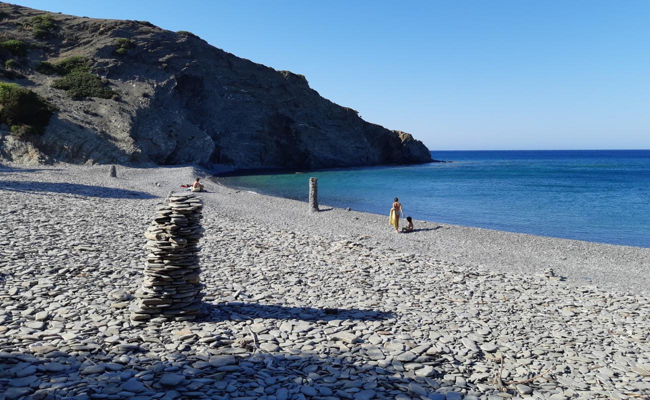 Photo of Papa Minas Beach with gray pebble surface