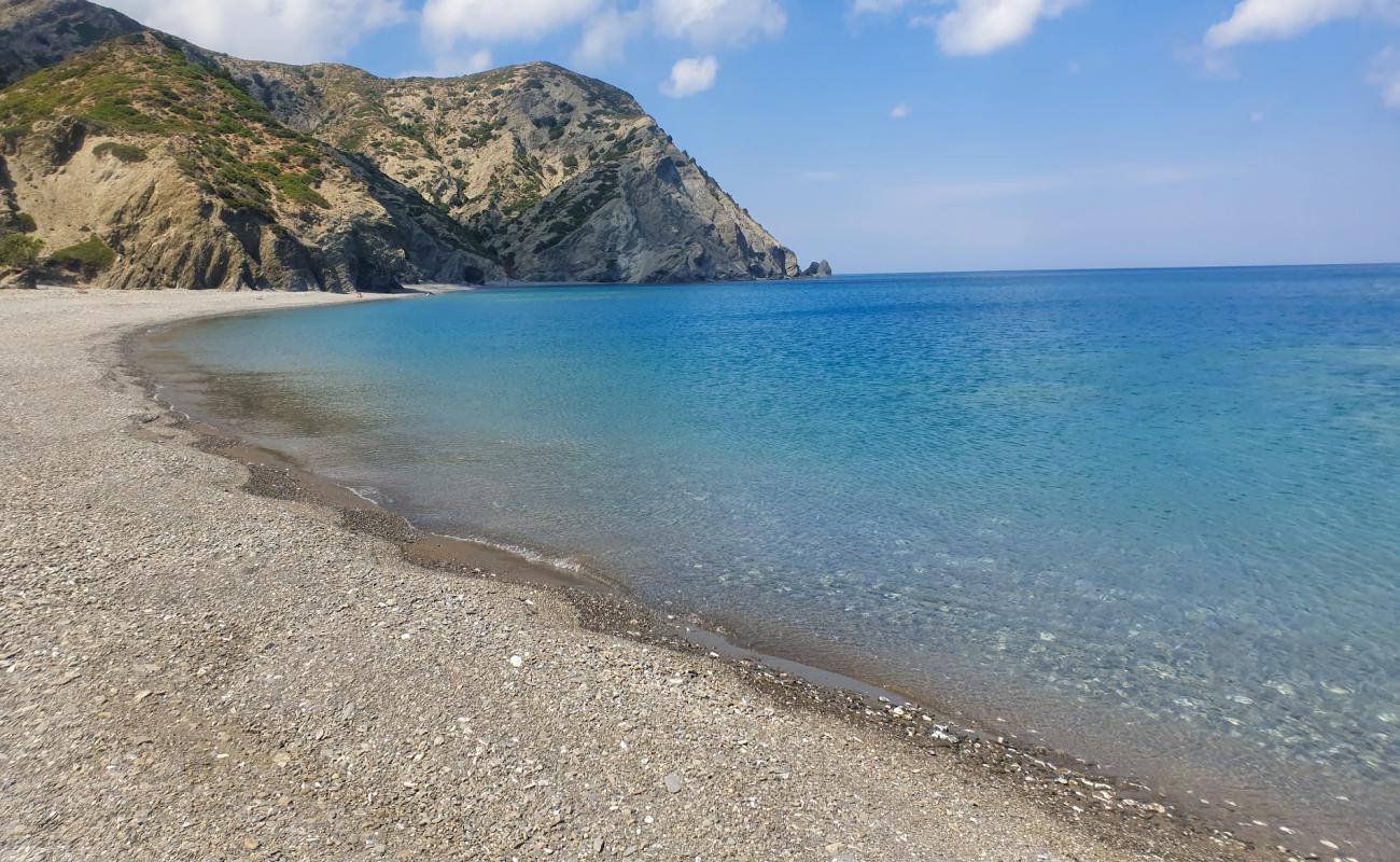 Photo of Nati beach with light pebble surface