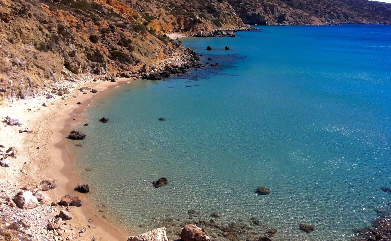 Photo of Lafrans beach with brown sand surface