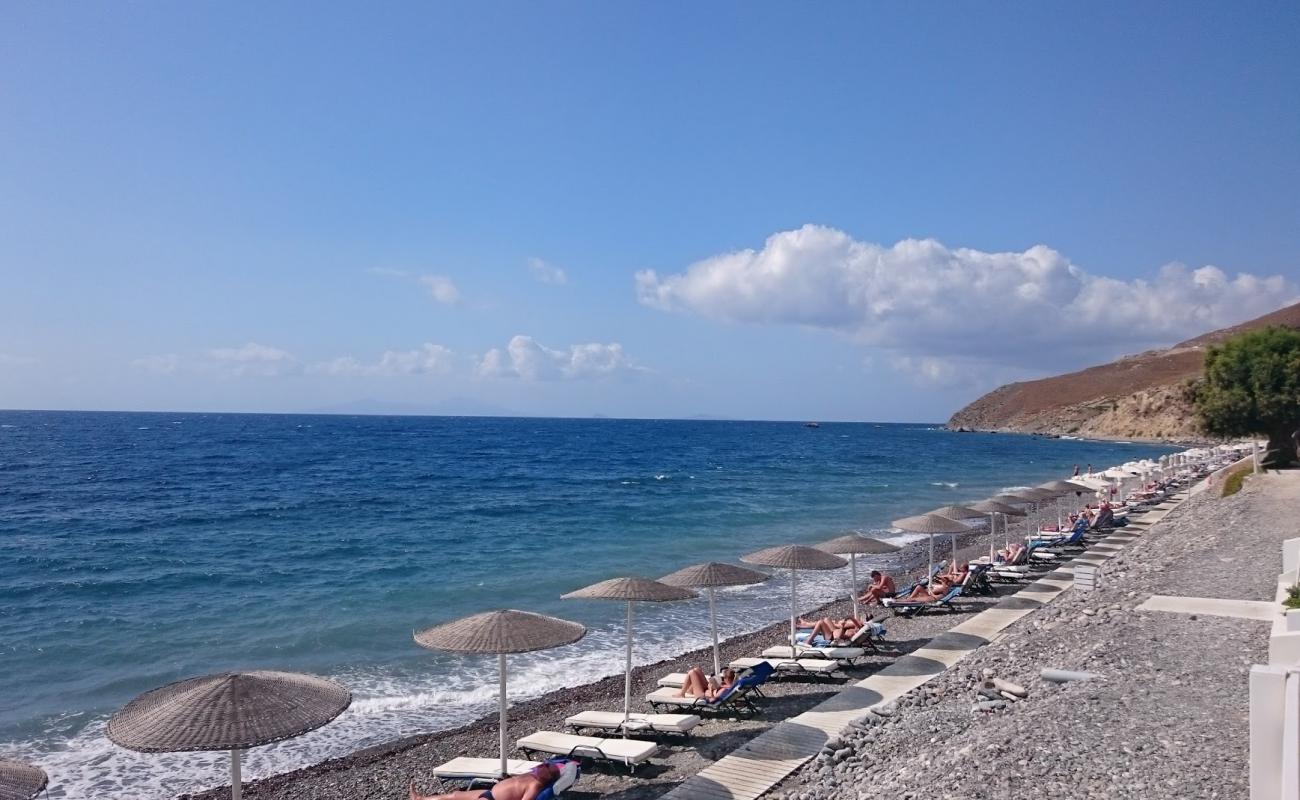 Photo of Agios Fokas Kos with gray pebble surface