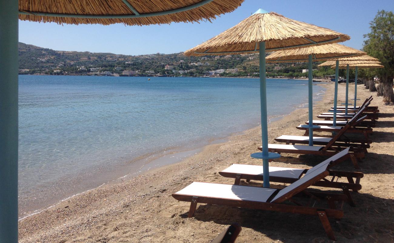 Photo of Alea Mare beach with gray fine pebble surface