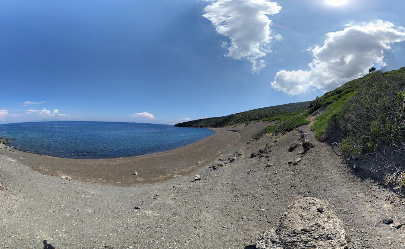 Photo of Pachia Ammos with brown sand surface