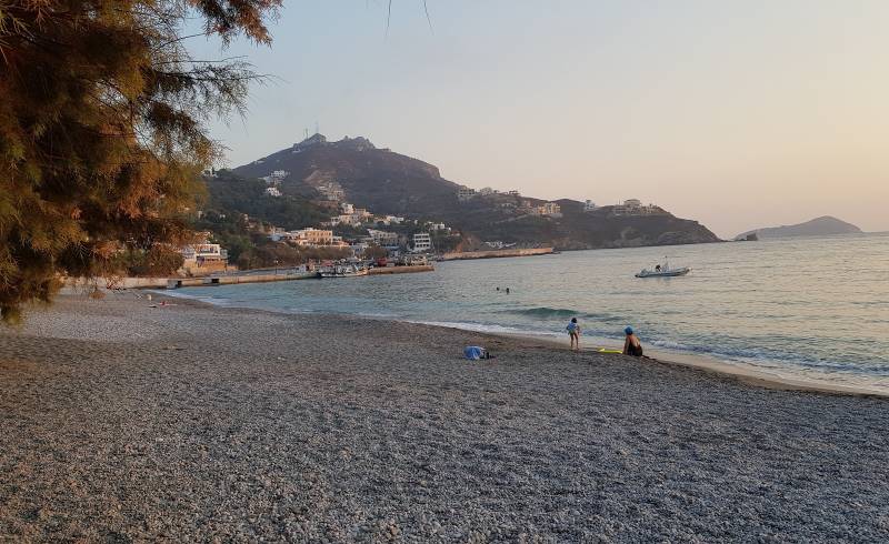 Photo of Melitsachas beach II with gray pebble surface