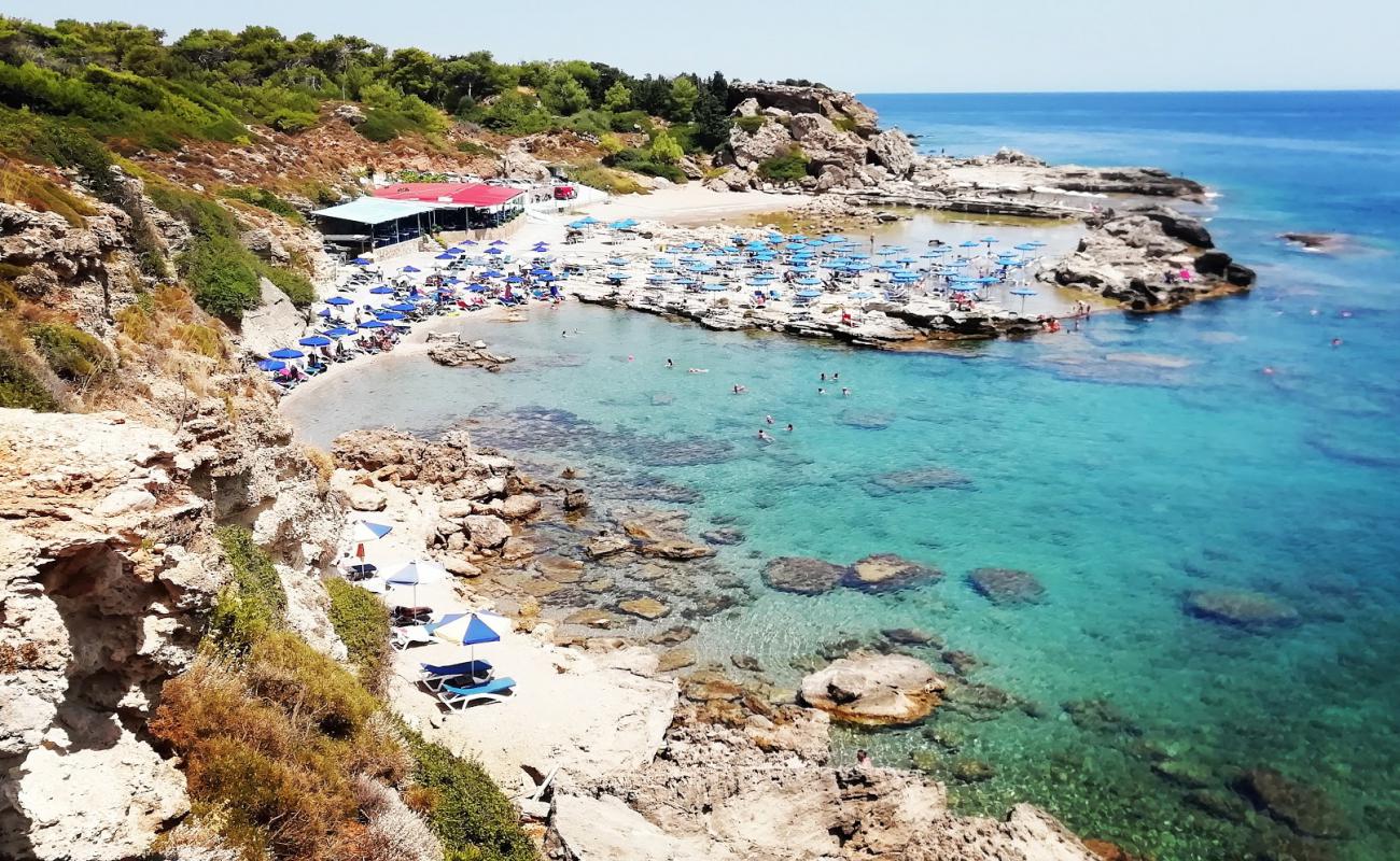 Photo of Tassos Beach with rocks cover surface