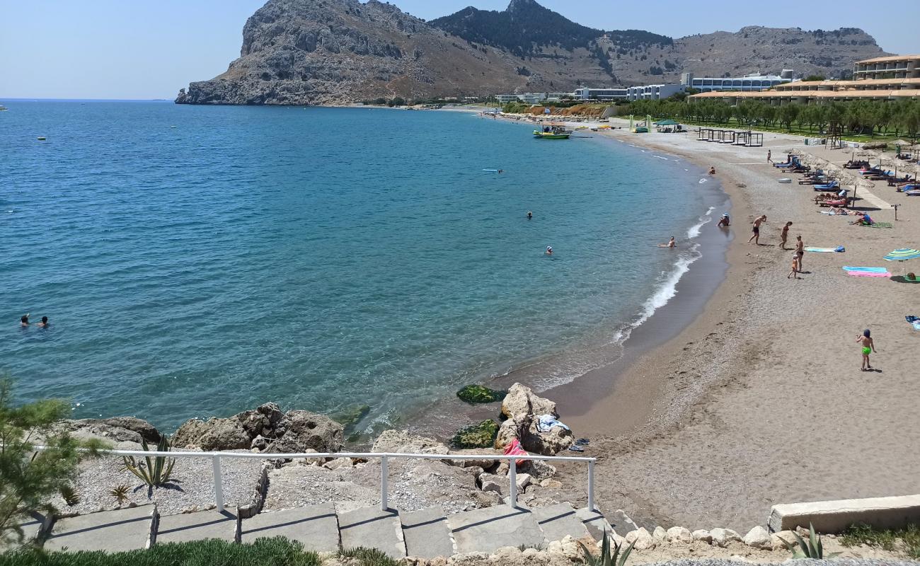 Photo of Kolimpia II Beach with light sand &  pebble surface